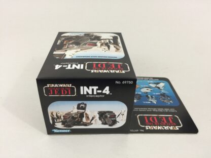 Reproduction Prototype Vintage Star Wars The Return Of The Jedi INT-4 mini rig box and inserts 6-back - Image 4