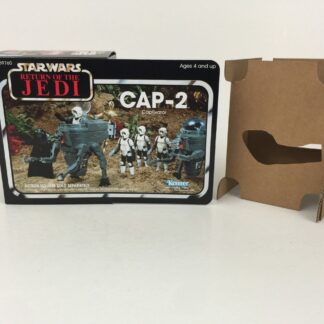 Reproduction Prototype Vintage Star Wars The Return Of The Jedi CAP-2 mini rig box and inserts