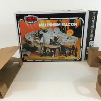 Replacement Vintage Star Wars The Empire Strikes Back Millennium Falcon box and inserts Cloud City version