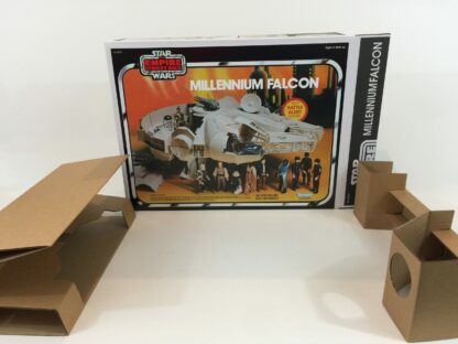 Replacement Vintage Star Wars The Empire Strikes Back Millennium Falcon box and inserts Cloud City version