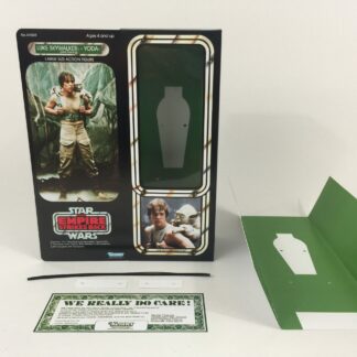 Custom Vintage Star Wars The Empire Strikes Back 12" Luke Skywalker and Yoda Dagobah box and inserts modern version