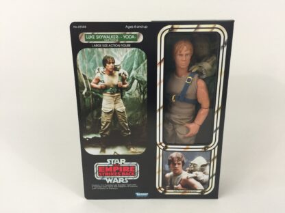 Custom Vintage Star Wars The Empire Strikes Back 12" Luke Skywalker and Yoda Dagobah box and inserts modern version