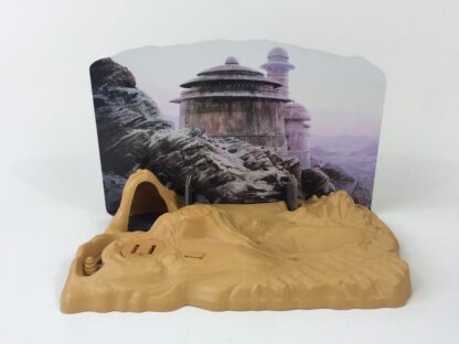 Custom Vintage Star Wars The Return Of The Jedi Jabba Palace backdrop and supports