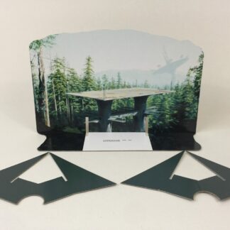 Custom Vintage Star Wars The Return Of The Jedi Endor Forest backdrop and supports