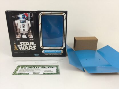 Custom Vintage Star Wars 12" R2-D2 Death Star box and inserts modern version