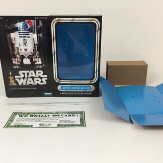 Custom Vintage Star Wars 12" R2-D2 Death Star box and inserts