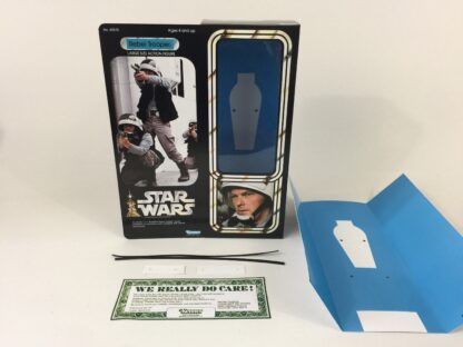 Custom Vintage Star Wars 12" Rebel Trooper box and inserts