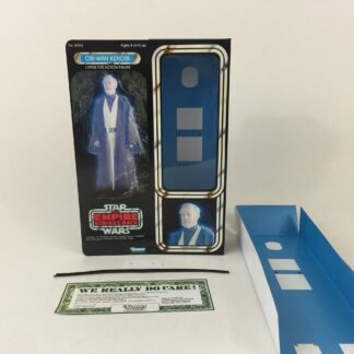 Custom Vintage Star Wars The Empire Strikes Back 12" Obi-Wan Kenobi Ghost box and inserts