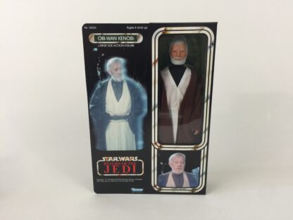 Custom Vintage Star Wars The Return Of The Jedi 12" Obi-Wan Kenobi Ghost box and inserts
