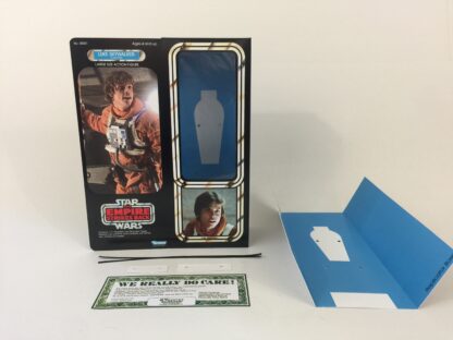 Custom Vintage Star Wars The Empire Strikes Back 12" Luke Skywalker X-Wing Pilot box and inserts