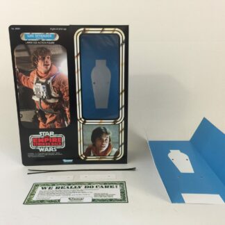 Custom Vintage Star Wars The Empire Strikes Back 12" Luke Skywalker X-Wing Pilot box and inserts