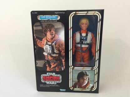 Custom Vintage Star Wars The Empire Strikes Back 12" Luke Skywalker X-Wing Pilot box and inserts