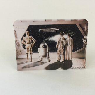 Replacement Vintage Star Wars Display Arena double sided backdrop D