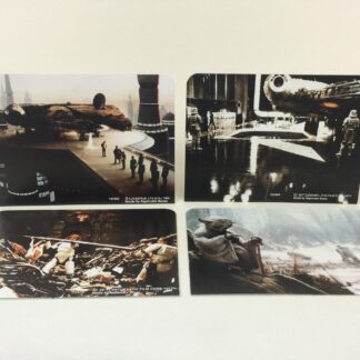 Replacement Vintage Star Wars Display Arena double sided backdrops x 4