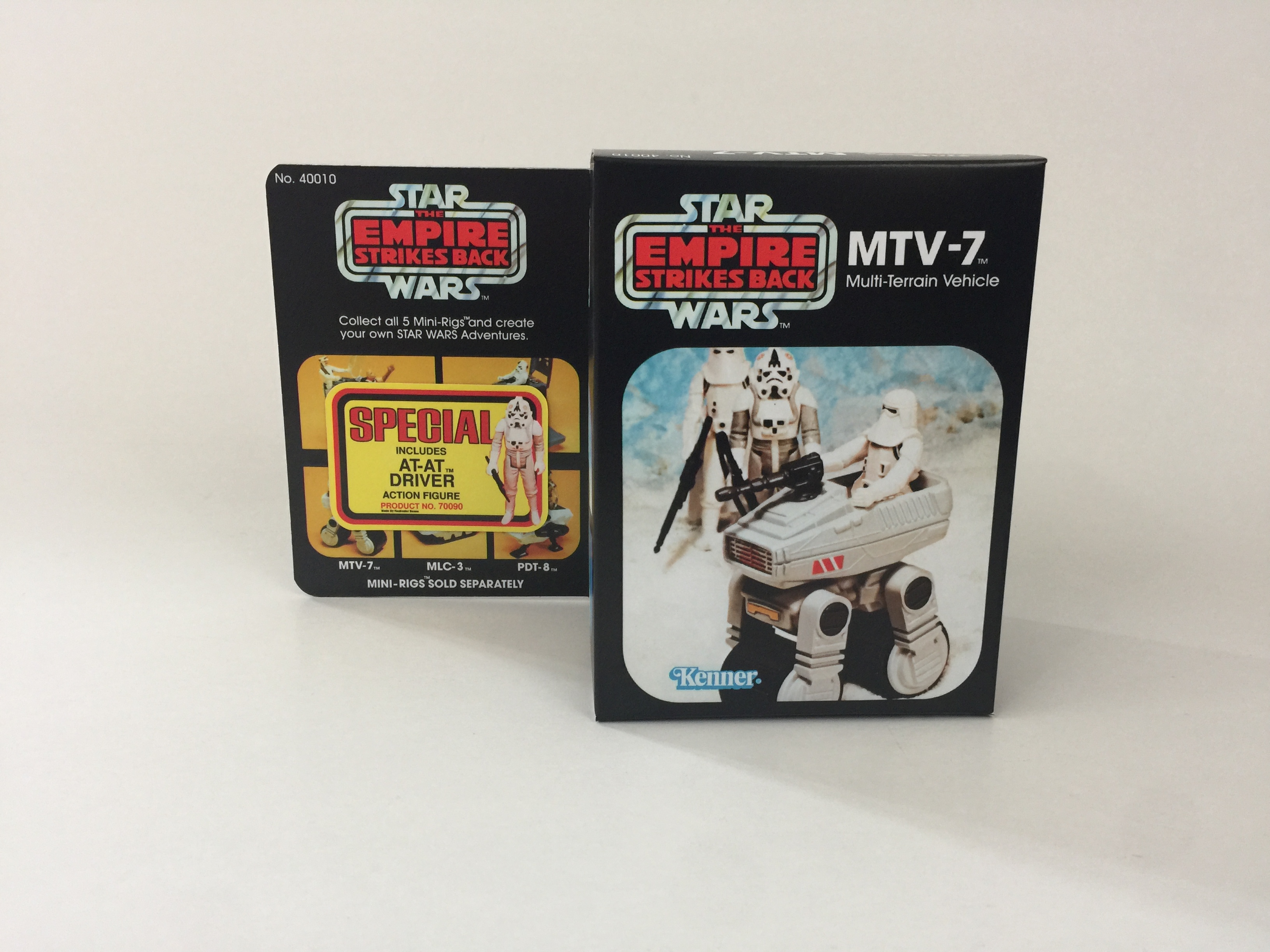 Vintage Replacement Star Wars Vintage MTV-7 Mini Rig  Stickers Labels