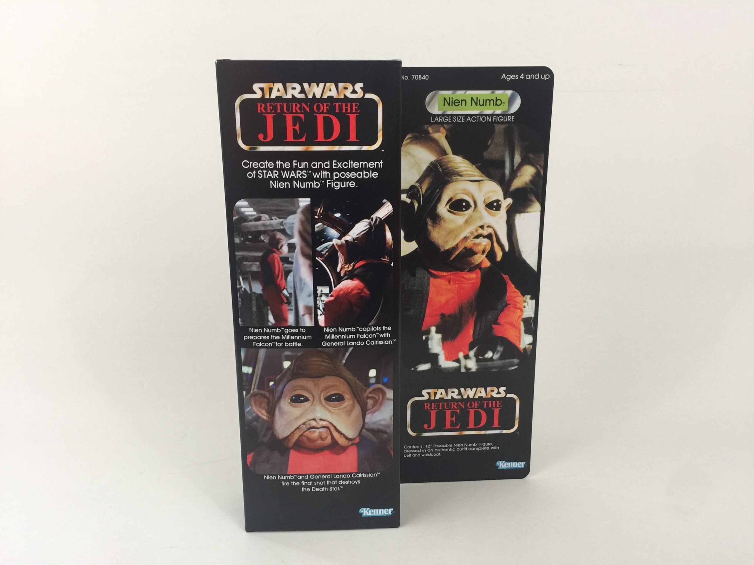 Star Wars Nien Nunb signed action figure | Big Screen Autographs
