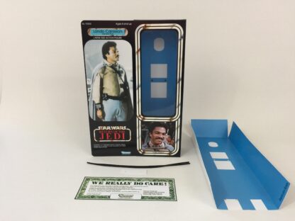Custom Vintage Star Wars The Return Of The Jedi 12" Generl Lando Calrissian box and inserts