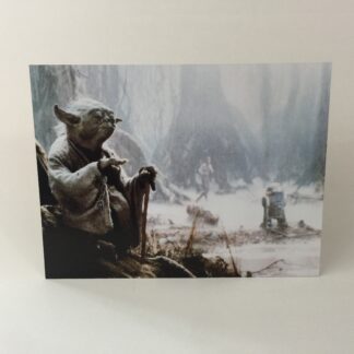 Vintage Star Wars Yoda Dagobah custom backdrop to fit Ikea Detolf display cabinet