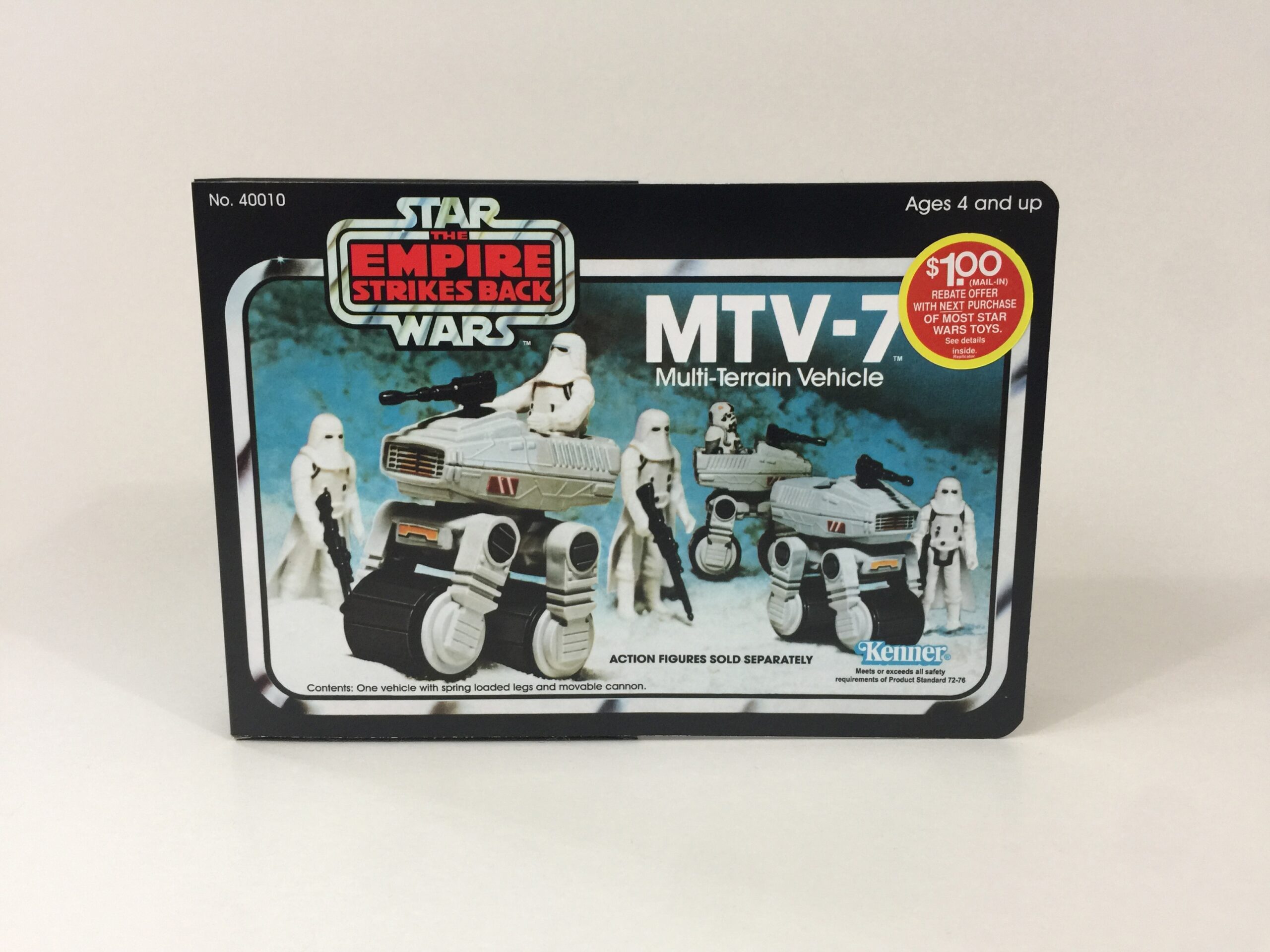 Star wars vintage stickers repro MTV7 Mini rig 