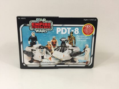 Replacement Vintage Star Wars The Empire Strikes Back PDT-8 mini rig box and inserts 5-back $1 Rebate Offer sticker