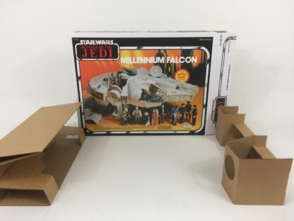 Reproduction Prototype Custom The Revenge Of The Jedi Millennium Falcon box and inserts