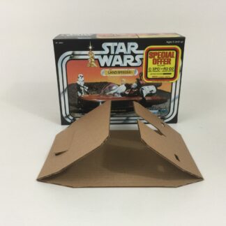 Replacement Vintage Star Wars kenner Land Speeder Special Offer box and inserts