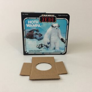 Replacement Vintage Star Wars The Revenge Of The Jedi Prototype Wampa box and inserts