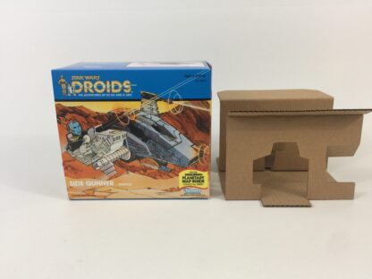 Vintage Star Wars Droids Side Gunner box and inserts
