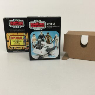 Replacement Vintage Star Wars The Empire Strikes Back PDT-8 mini rig box and inserts 5-back Special Offer sticker type 2