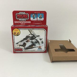 Replacement Vintage Star Wars Micro Collection Snowspeeder box and inserts