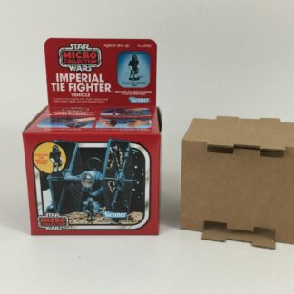 Replacement Vintage Star Wars Micro Collection Tie Fighter box and inserts