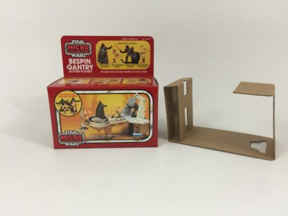 Replacement Vintage Star Wars Micro Collection Bespin Gantry box and inserts