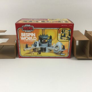 Replacement Vintage Star Wars Micro Collection Bespin World box and inserts