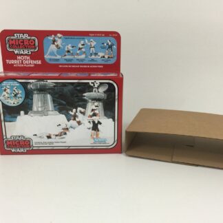 Replacement Vintage Star Wars Micro Collection Hoth Turret Defense box and inserts