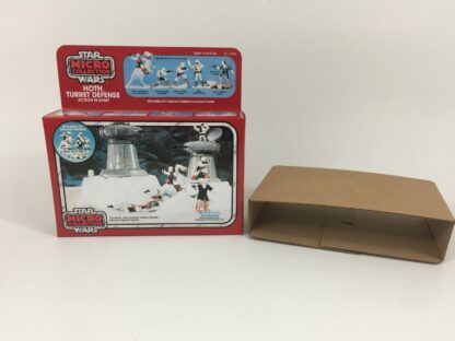 Replacement Vintage Star Wars Micro Collection Hoth Turret Defense box and inserts