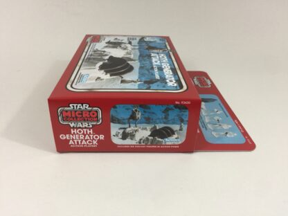 Replacement Vintage Star Wars Micro Collection Hoth Generator Attack box and inserts