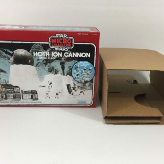 Replacement Vintage Star Wars Micro Collection Hoth Ion Cannon box and inserts