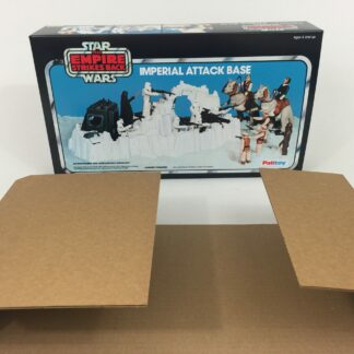 Replacement Vintage Star Wars The Empire Strikes Back Palitoy Imperial Attack Base box and inserts