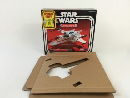 Replacement Vintage Star Wars X-Wing Special Offer box and inserts