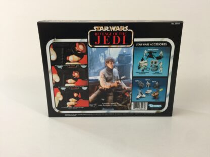 Custom Vintage Star Wars The Revenge Of The Jedi Luke Skywalker Laser Blaster box and inserts