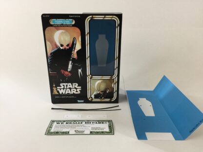 Custom Vintage Star Wars 12" Doikk Na'ts Cantina Band Member box and inserts