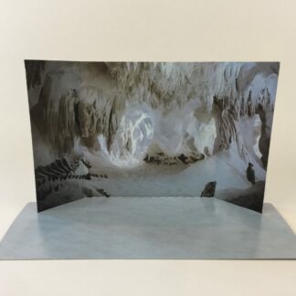 Vintage Star Wars The Empire Strikes Back Hoth Wampa Cave custom backdrop display
