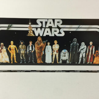 Vintage Star Wars Custom Early Bird display backdrop and custom sticker