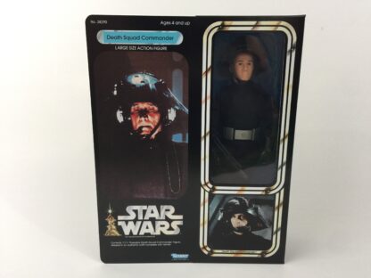 Custom Vintage Star Wars 12" Death Squad Commander box and inserts