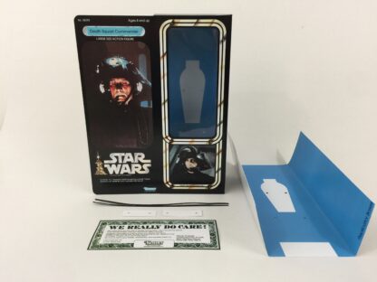 Custom Vintage Star Wars 12" Death Squad Commander box and inserts