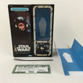 Custom Vintage Star Wars 12" Death Squad Commander box and inserts