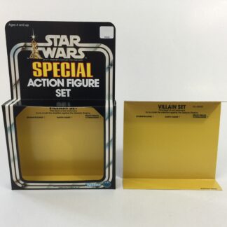 Replacement Vintage Star Wars 3-Pack Series 1 Villain Set box and inserts