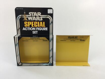 Replacement Vintage Star Wars 3-Pack Series 1 Villain Set box and inserts