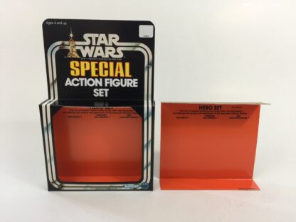 placement Vintage Star Wars 3-Pack Series 1 Hero Set box and inserts