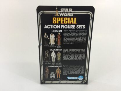 placement Vintage Star Wars 3-Pack Series 1 Hero Set box and inserts